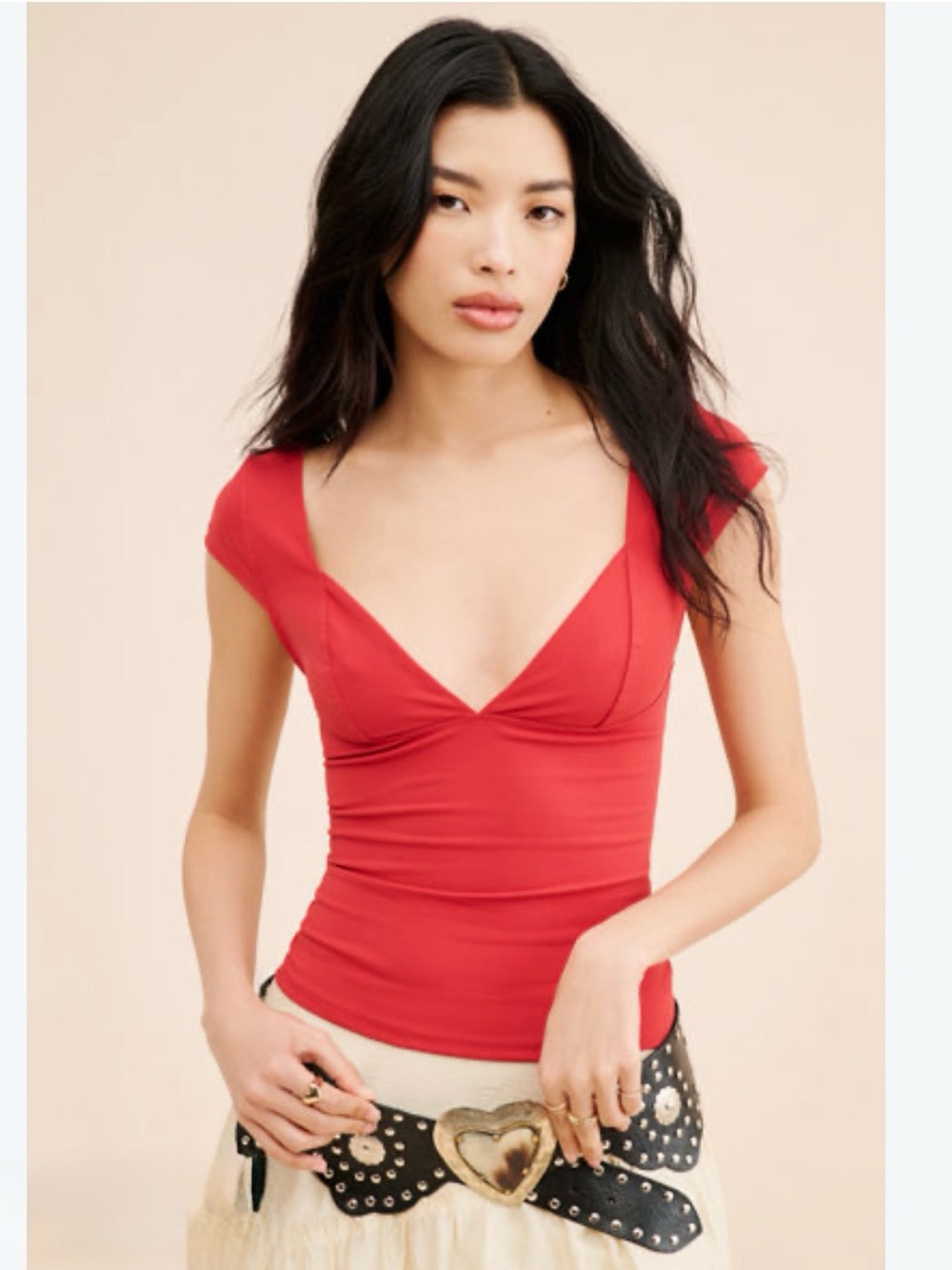 Free People Intimately Duo Corset Cami Size M